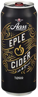 Aass Eplecider Tørr 0,50l Bx