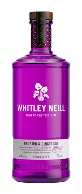 WHITLEY NEILL RHUBARB & GINGER GIN 41,3% 70CL WHITLEY NEILL RHUBARB & GINGER GIN 41,3% 70CL