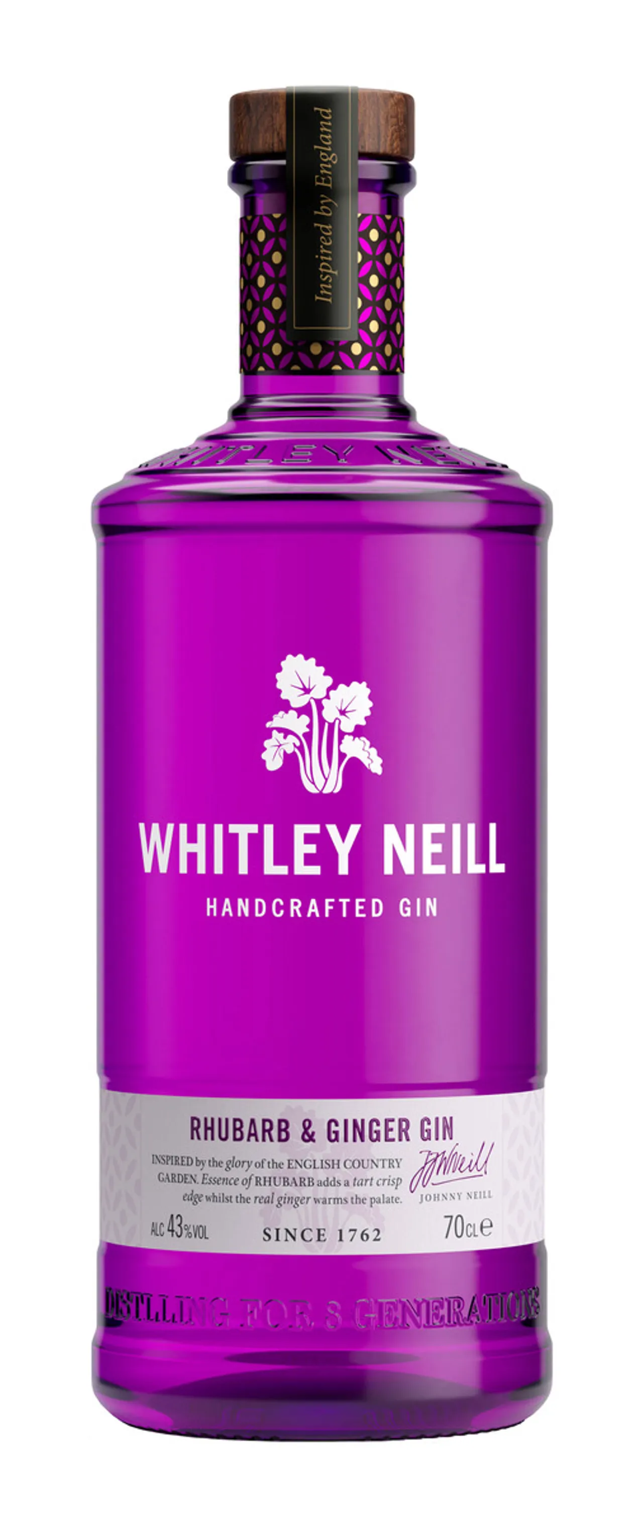 WHITLEY NEILL RHUBARB & GINGER GIN 41,3% 70CL