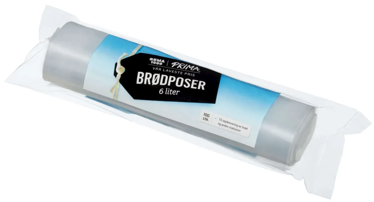 PRIMA BRØDPOSE 6L 100PK