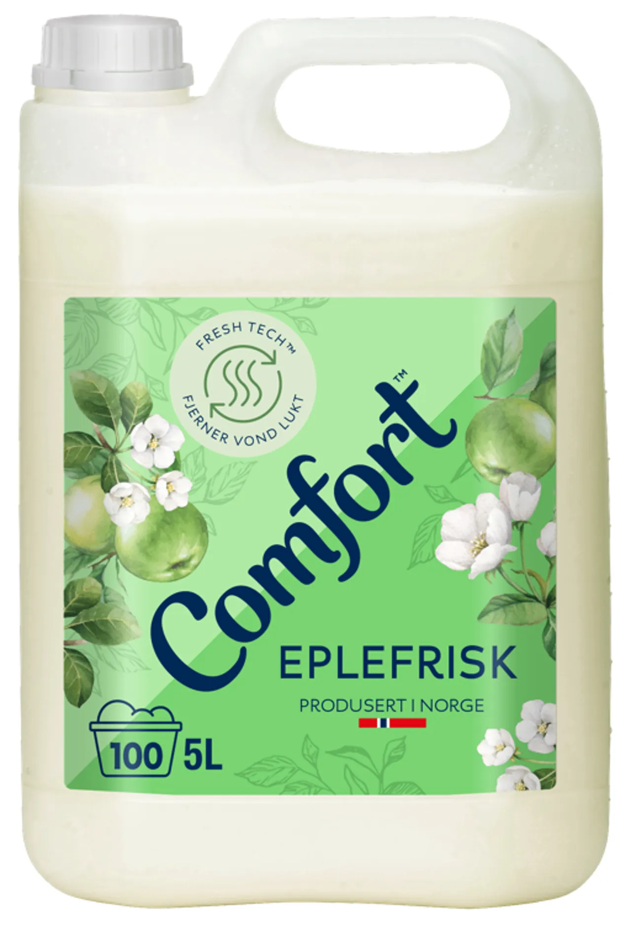 COMFORT EPLEFRISK TØYMYKNER 3X5L