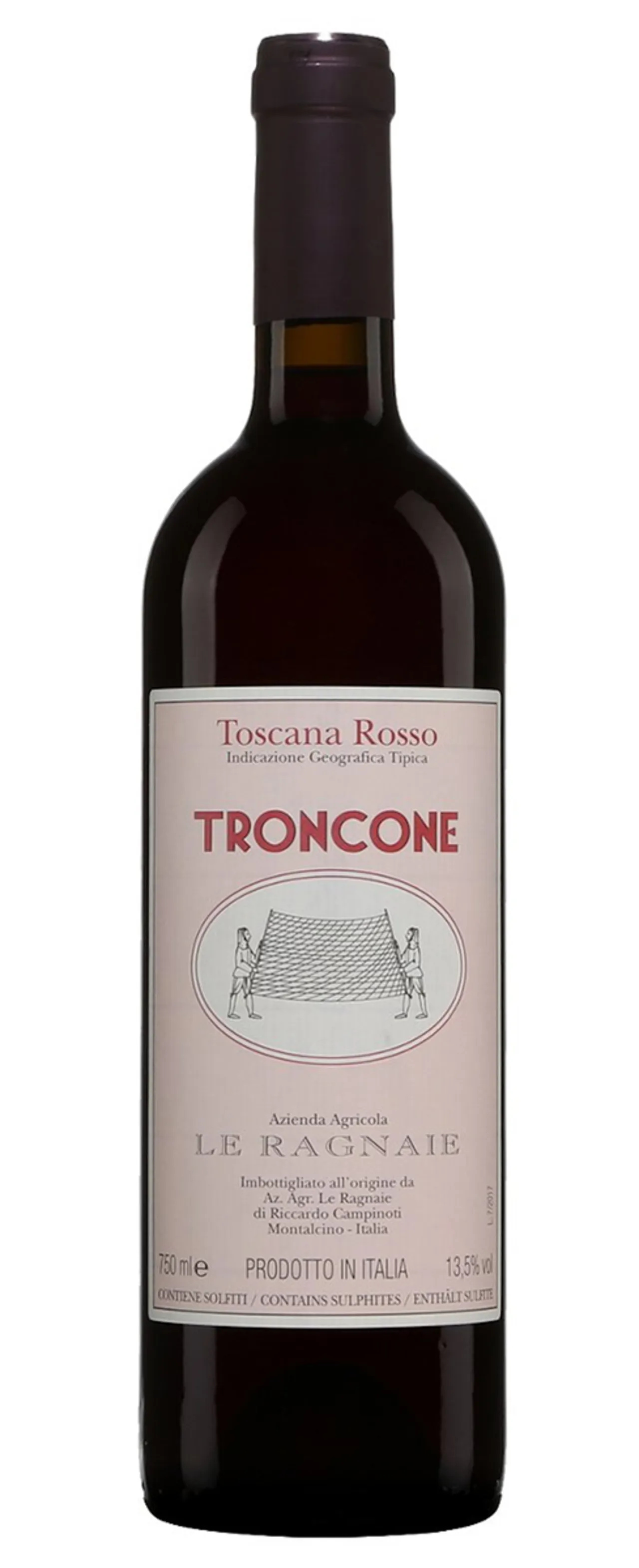LE RAGNAIE TRONCONE ROSSO TOSCANO 12,5% 75CL