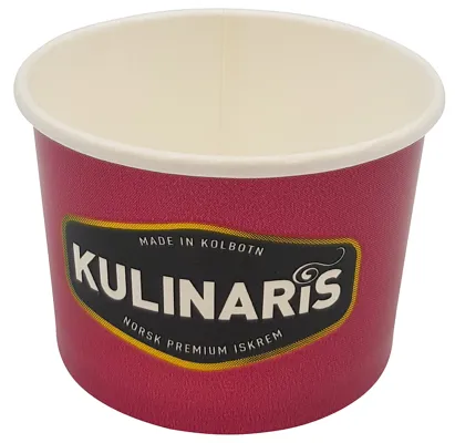 KULINARIS BEGER 1000 STK 138ML PAPPBEGER MED LOGO KULINARIS BEGER 1000 STK 138ML PAPPBEGER MED LOGO