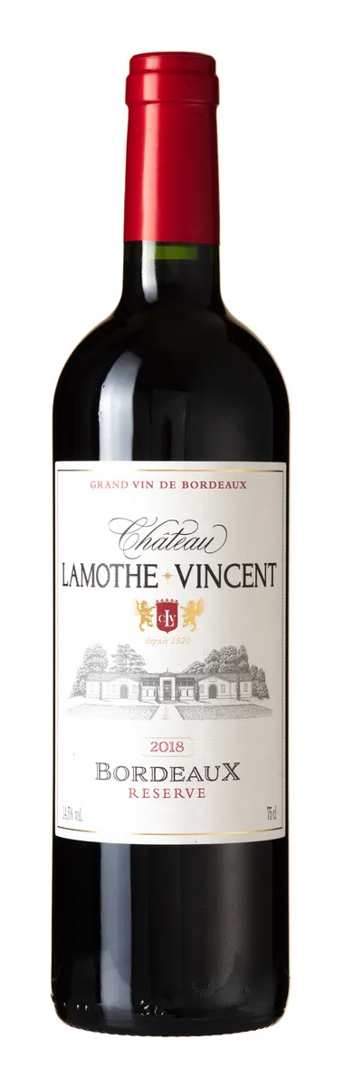 CH LAMOTHE-VINCENT RESERVE 14,5% 75CL CH LAMOTHE-VINCENT RESERVE 14,5% 75CL