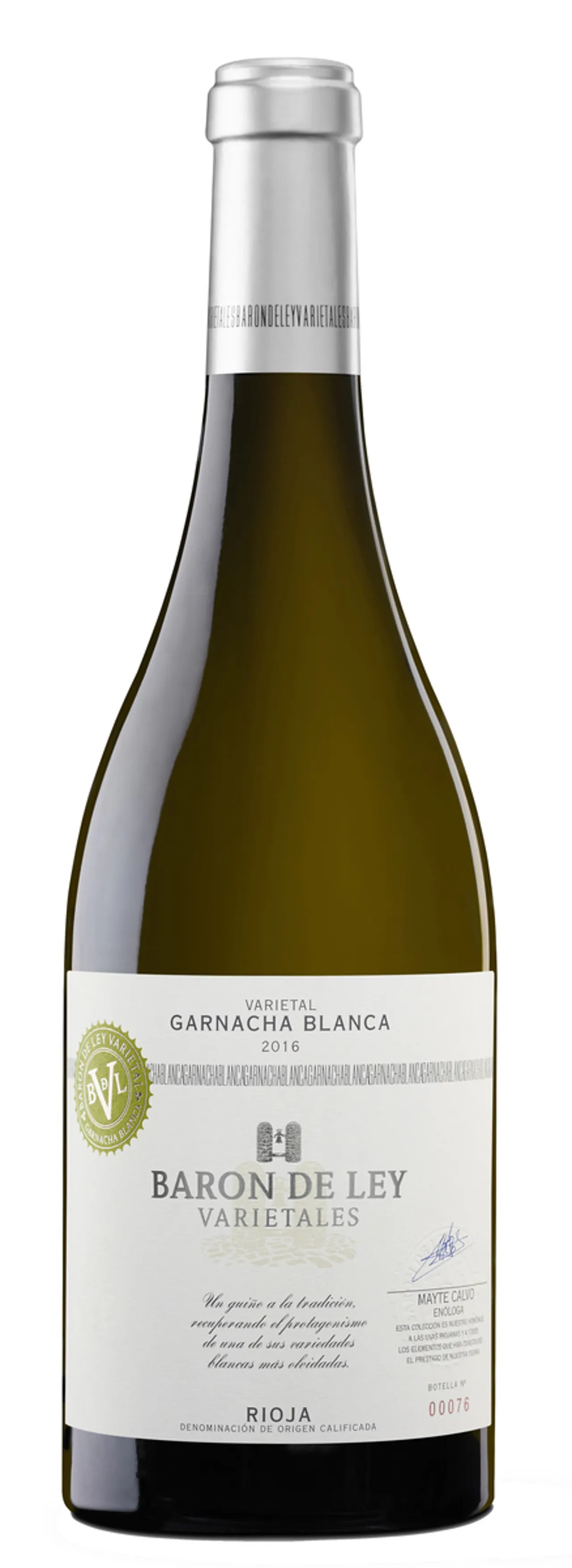 BARON DE LEY GARNACHA BLANCA 13% 75CL