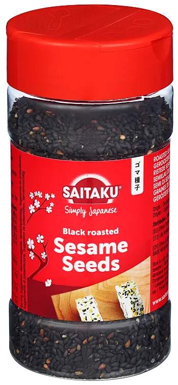 SESAMFRØ SVARTE 95G SAITAKU SESAMFRØ SVARTE 95G SAITAKU