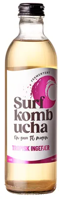 Surf Kombucha Tropisk Ingefær 0.33l