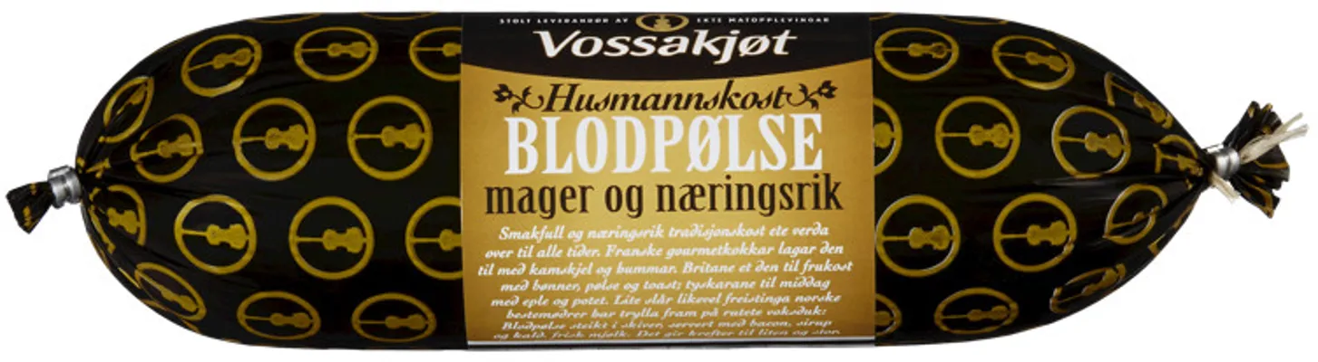 Blodpølse 500g Snabb Vossakjøt