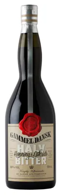 Gammel Dansk Halvbitter Hon/Lakri 30% 70cl