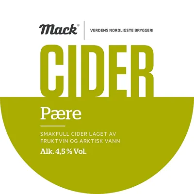 MACK CIDER PÆRE 30L KEYKEG MACK CIDER PÆRE 30L KEYKEG