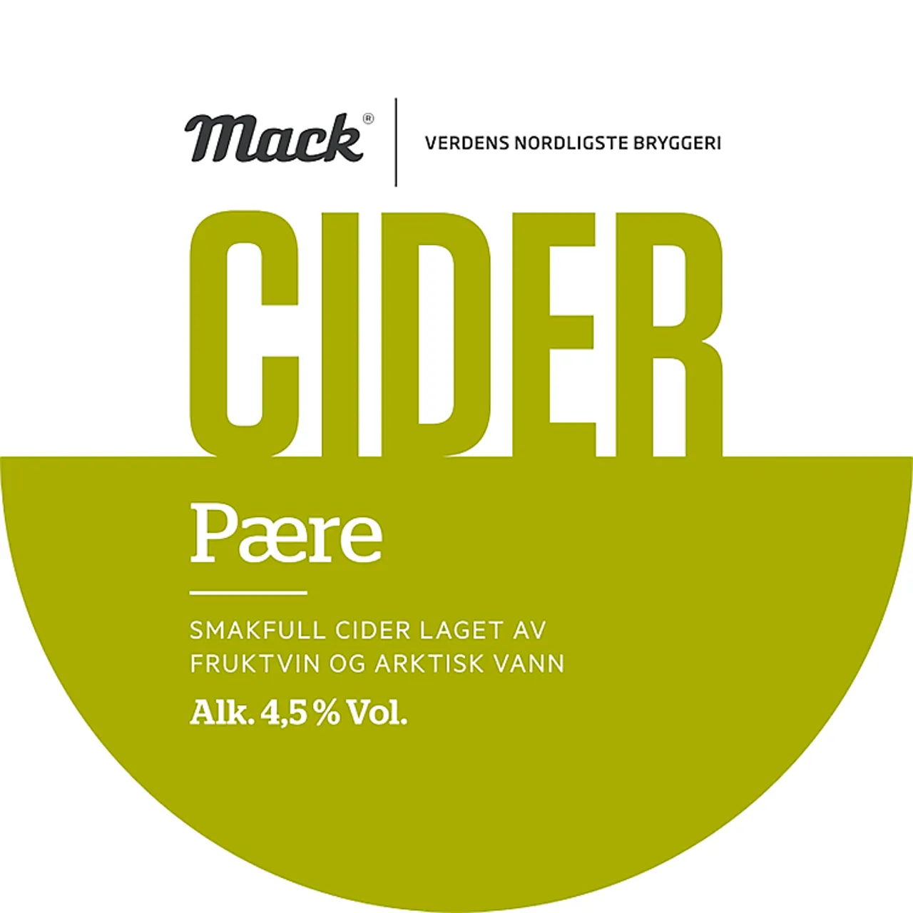 MACK CIDER PÆRE 30L KEYKEG