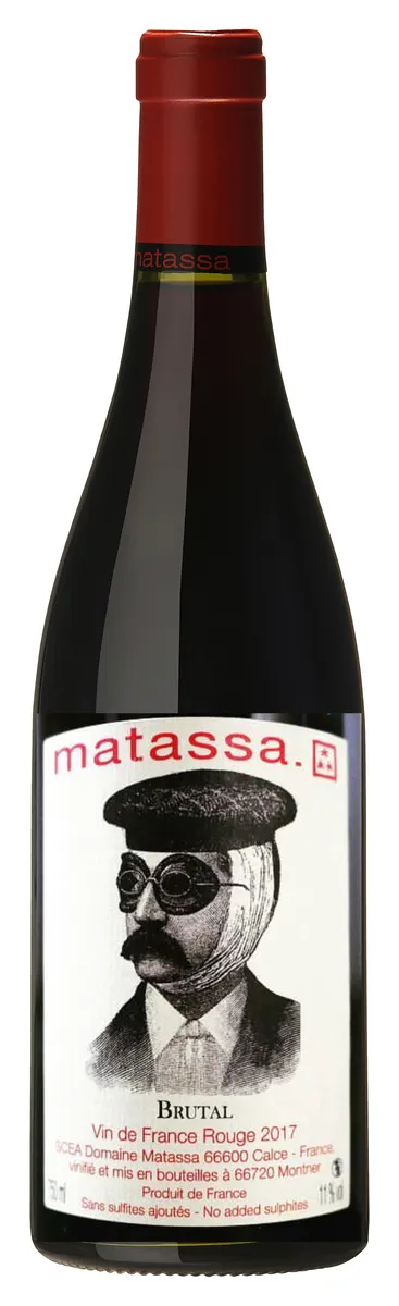 MATASSA BRUTAL ROUGE 10,5% 75CL MATASSA BRUTAL ROUGE 10,5% 75CL