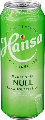 Hansa Null % 0,50l Bx