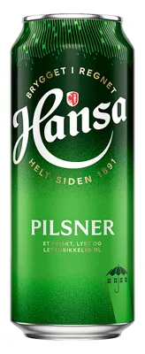 Hansa Pilsner 0.50l Bx