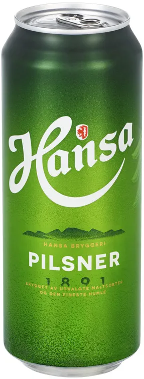 HANSA PILSNER 0.50L BX HANSA PILSNER 0.50L BX