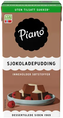 PIANO CHOCOALTE PUDDING W/O SUGAR   0,5L PIANO CHOCOALTE PUDDING W/O SUGAR   0,5L