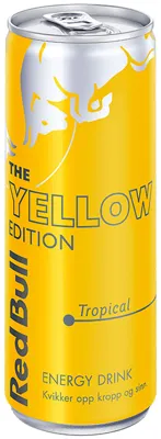 Red Bull Energidrikk Yellow Edition Tropisk 250 Ml