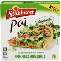 Stabburet Pai Brokkoli & Mozzarella 210g