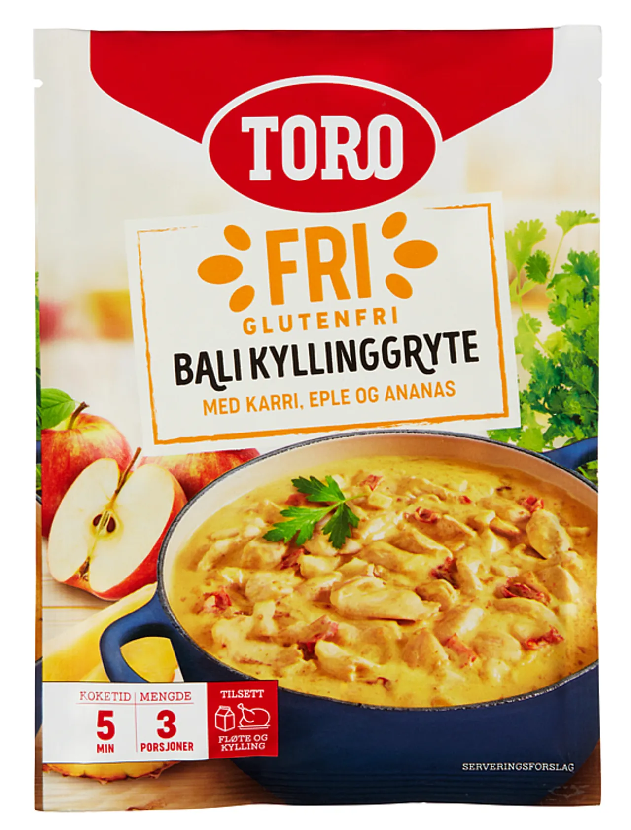 TORO FRI BALI GRYTE GLUTENFRI 14X70G