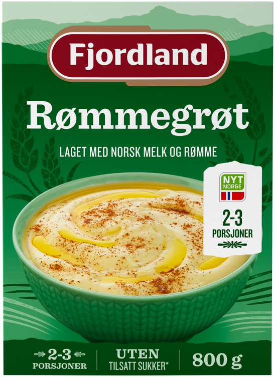 RØMMEGRØT 800G FJORDLAND