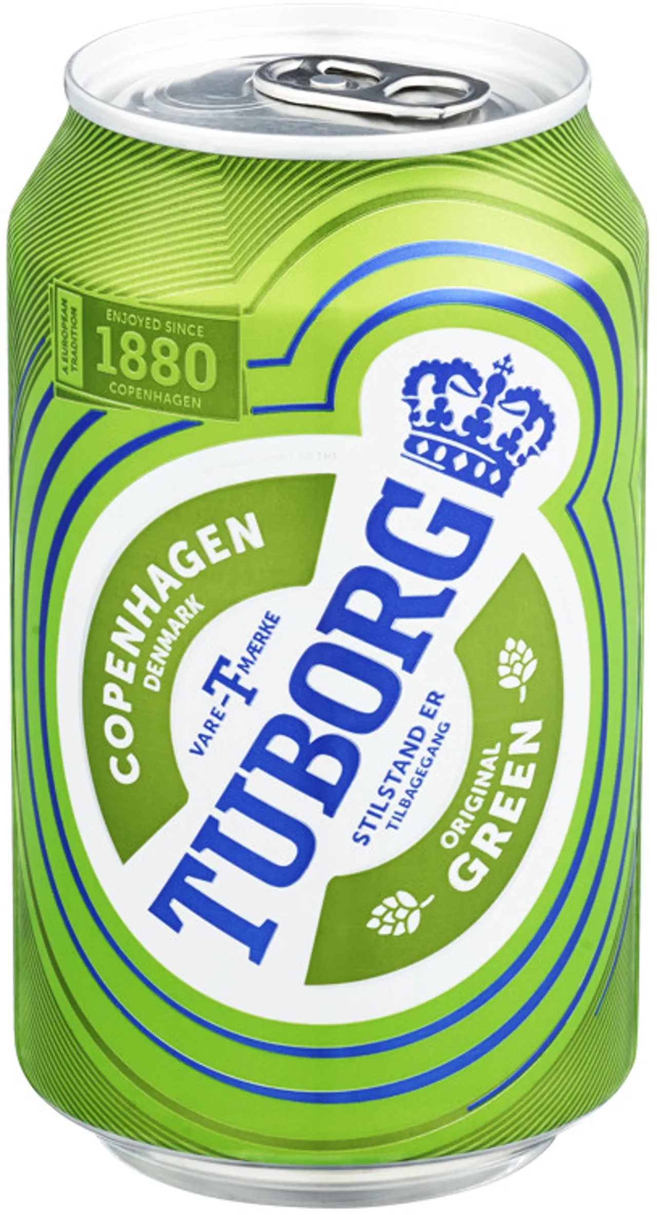 TUBORG GRØNN 0,33