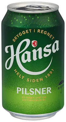 HANSA PILSNER 0,33 12BX HANSA PILSNER 0,33 12BX