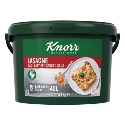 Lasagnesaus 3,6kg/40l Knorr