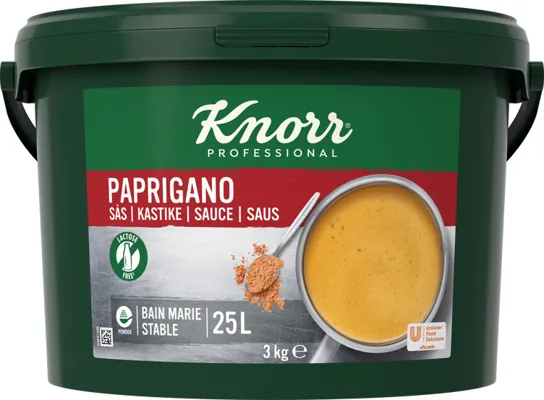 Paprigano (Paprikasaus) Pulver 25l Knorr