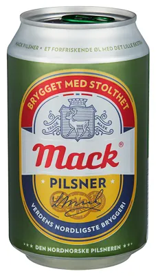 PILSNERØL 0,33LX12BX MACK PILSNERØL 0,33LX12BX MACK