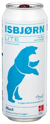 Isbjørn Lite Glutenfri 0,50l Bx Mack