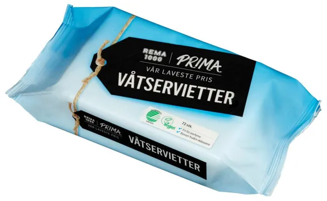 VÅTSERVIETTER BABY 72STK VÅTSERVIETTER BABY 72STK