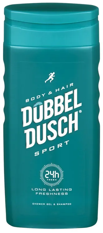DOBBELDUSCH SPORT, 250ML DOBBELDUSCH SPORT, 250ML