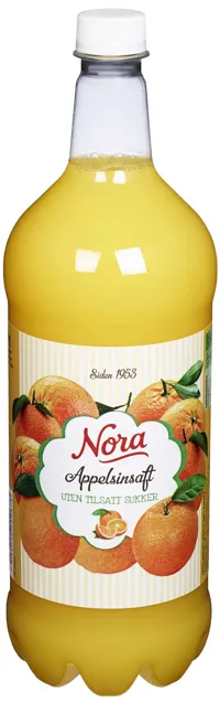 Nora Appelsinsaft Uts 8x1,4l