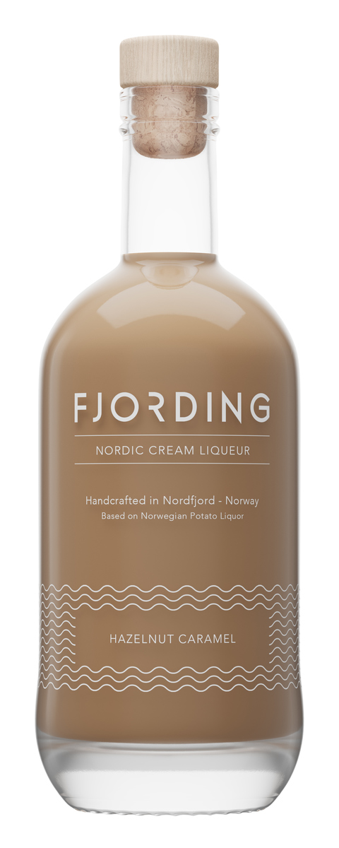 FJORDING HAZELNUT CARAMEL 16% 50CL