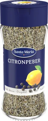 Sitronpepper 102g Santa Maria
