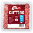 KJØTTDEIG STORFE UTEN SALT OG VANN 14% 400G