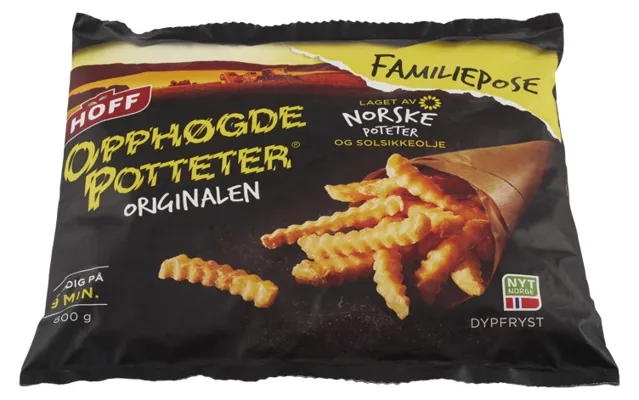 HOFF OPPHØGDE POTTETER ORIGINALEN FAMILIEPOSE, 800G HOFF OPPHØGDE POTTETER ORIGINALEN FAMILIEPOSE, 800G