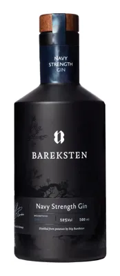 Oss Bareksten Navy Strength Gin 58% 50cl
