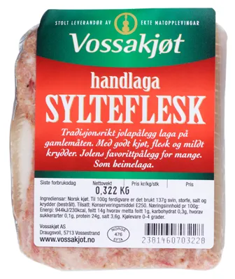 SYLTEFLESK I BIT SYLTEFLESK I BIT