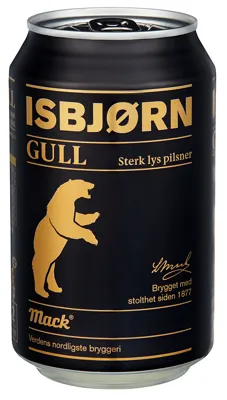MACK ISBJØRN GULL 5,5% 33CL BX MACK ISBJØRN GULL 5,5% 33CL BX