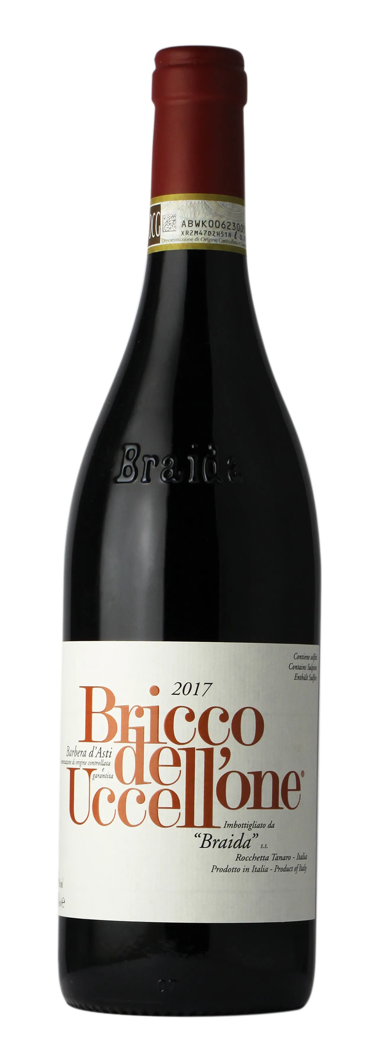 BRAIDA BRI DELLUCCELLONE BARBERA 16% 75CL