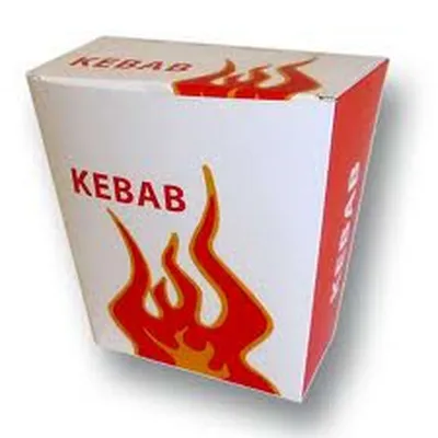 Kebabbox 250stk