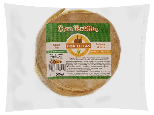 Tortilla Mais 1kg