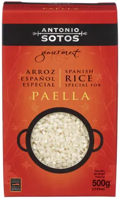 PAELLA RIS 500G ANTONIO SOTOS PAELLA RIS 500G ANTONIO SOTOS