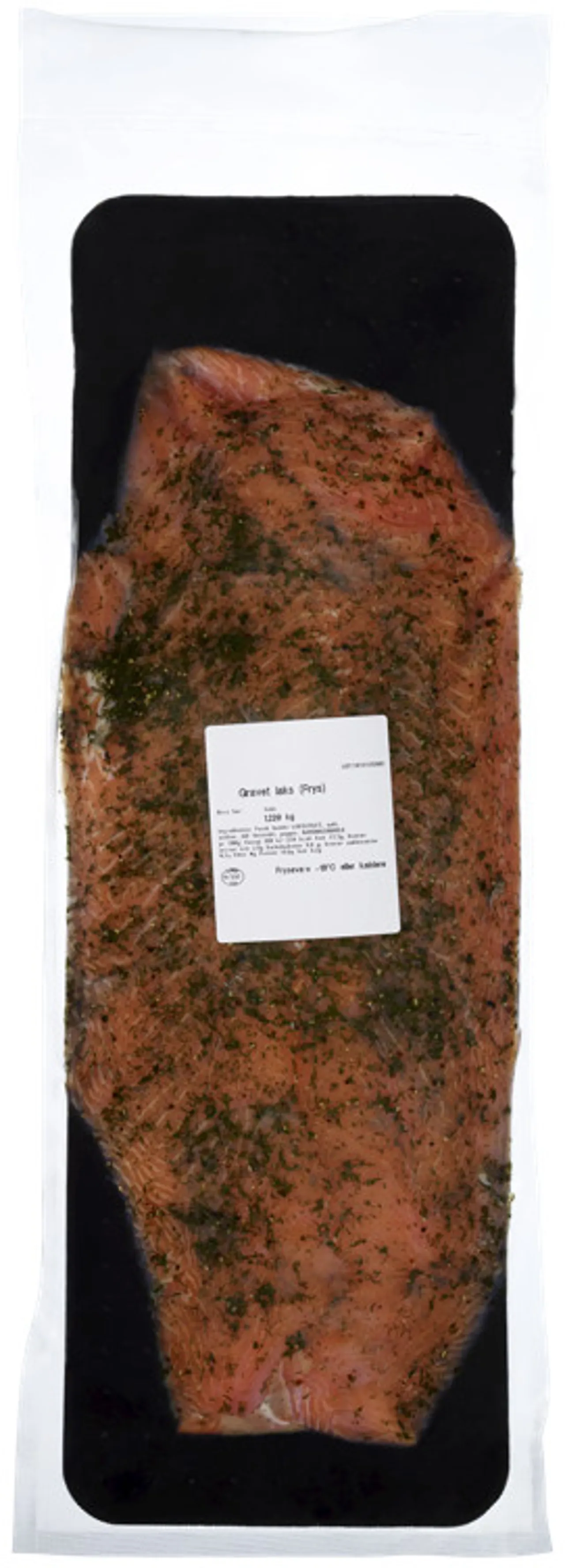 GRAVET LAKS HELSIDE SKIVET 1KG FRYS LOFOTEN