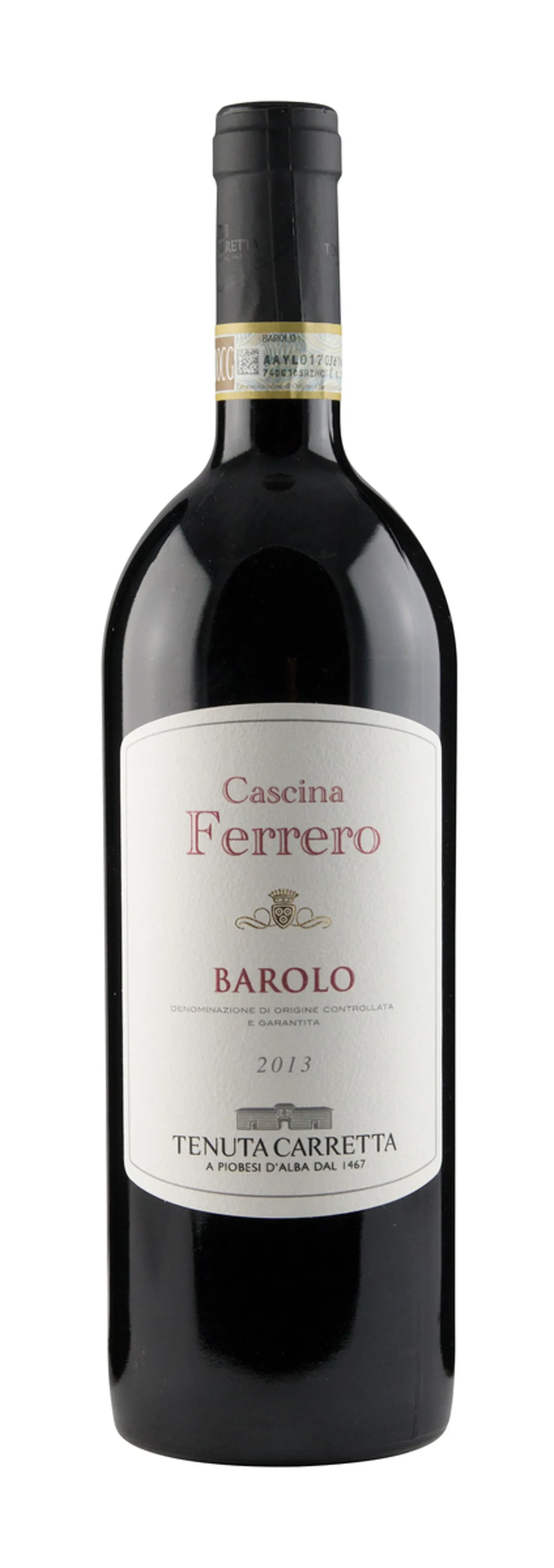 CARRETTA BAROLO CASCINA FERRERO 14% 75CL