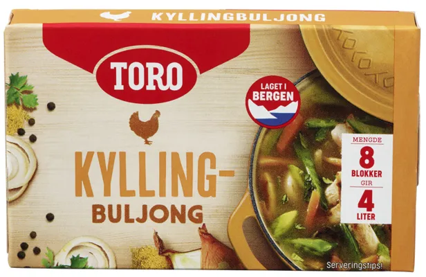 Toro Kyllingbuljong 12x80g