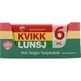 KVIKK LUNSJ 6-PK 282G