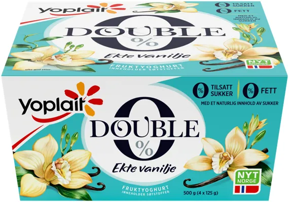 DOUBLE 0 VANILJE 4X125G YOPLAIT DOUBLE 0 VANILJE 4X125G YOPLAIT