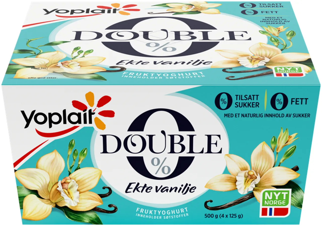 DOUBLE 0 VANILJE 4X125G YOPLAIT